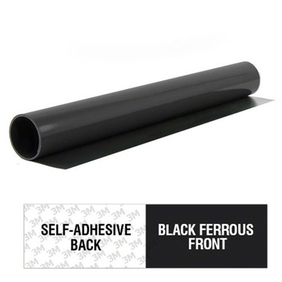 FerroFlex® Flexible Self-Adhesive/Dry Erase Ferrous Sheet - 24 in. Wide