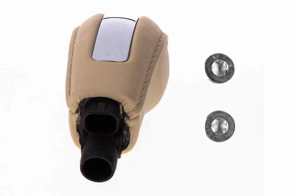 Lincoln MKS 2010-2015 transmisión palanca de cambios mango cuero tostado camel OEM Foto 2 de 4