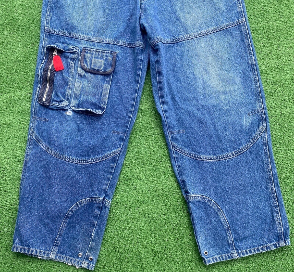 Rare Vintage 90's Paco Baggy Jeans Men's Size 36x28 Full Of