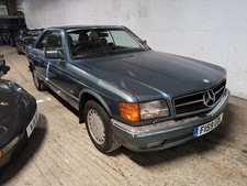 Mercedes C126 500 SEC Pillarless coupe Low Mileage Service History 12 Months Mot
