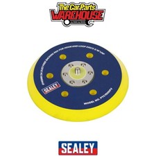Image of Sealey PTC150DFV 145mm DA Dust-Free Backing Pad for Hook-and-Loop Discs 5/16"