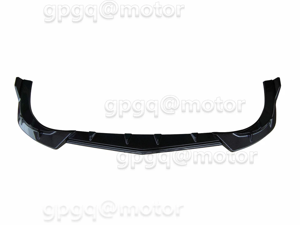 For Toyota Highlander 2020-2023 XLE LE Carbon Front Bumper Lip Spoiler Protector - Image 3 of 4