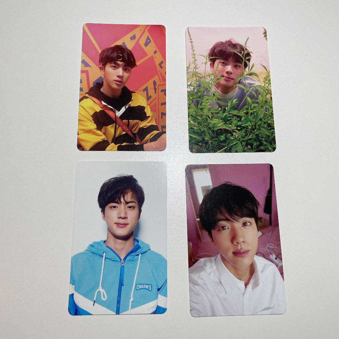 BTS LYS トレカ JIN ジン LOVE YOR SELF EUROPE BTS JIN Love Yourself Her Official Photocard LYS Photo card