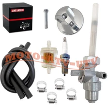 Fuel Valve Petcock Tank Switch w/ Knob For Honda FourTrax 200 TRX200SX 1986-1988