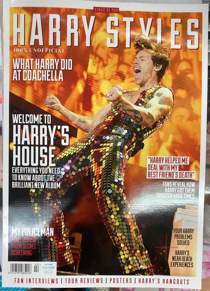 HARRY STYLES-KINGS OF POP-WHAT HE DID AT COACHELLA-SPECIAL 2022-BRAND NEW
