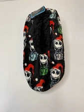 Tim Burton The Nightmare Before Christmas Disney Fuzzy Babba Slipper Socks 7-9.5
