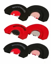 WoodHaven Custom Calls Ninja 3 Pack Diaphragm Turkey Mouth Call Model# WH091