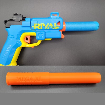 Modded SUPER Pilot XXIII-100 - Nerf Rival K25 Spring Modified Toy
