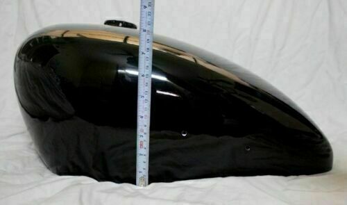Matchless G80 G11 G12 Late 50's D241 Ajs Black Painted Gas Fuel Petrol Tank - Picture 4 of 11
