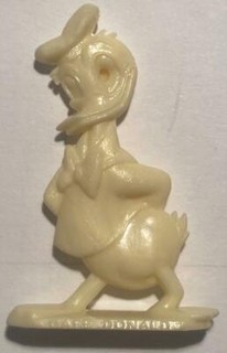 Donald Duck 4 cm Figurine publicité DISNEY Café DONALD 1960