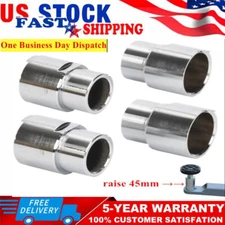 4 PCS 45mm Lifts Extension Raising Columns Truck Adapters for Lift Trays