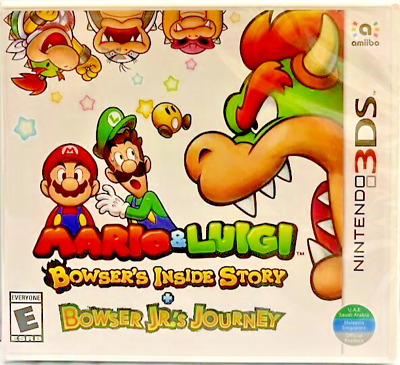 Mario & Luigi: Bowser's Inside Story + Bowser Jr's Journey, Nintendo 3DS,  [Physical], 045496745042 