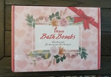 Gift Set 12 Bath Bombs Spa Kiwi Lavender Peach Violet Rose Papaya Mint Grape