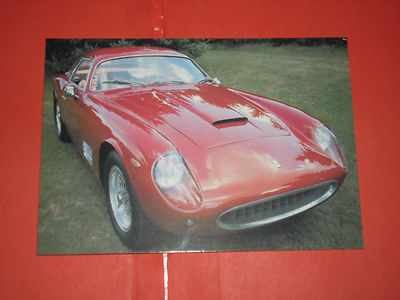 ADVERTISING POSTCARD - FERRARI - No. 10 - 250/gt - edition the old - NEW