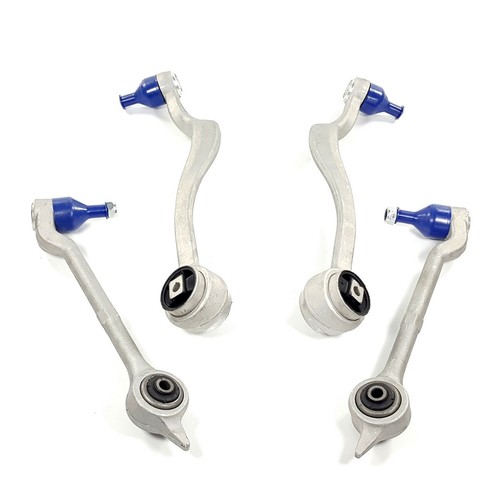 For E39 540I M5 1997-2003 Front Upper Thrust+ Lower Control Arms Suspension 4PC - Picture 3 of 8