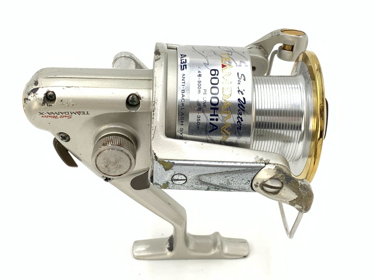 Daiwa Team DAIWA X 6000 HiA Spinning Reel SURF Fishing Saltwater Tackle 3106