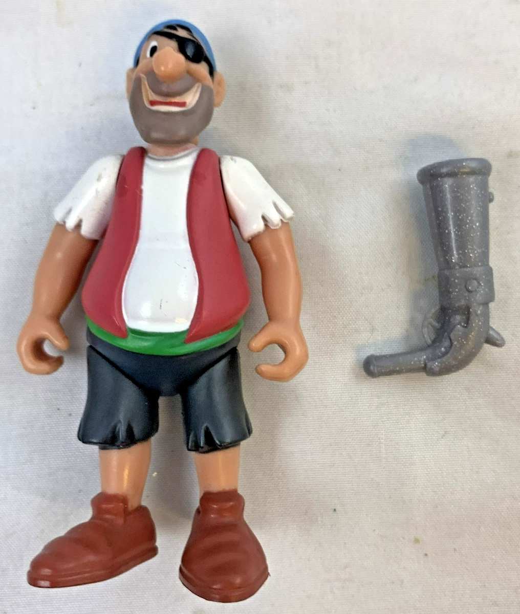 Famosa Disney Heroes Peter Pan Pirata Figura 2003 con Colgajo Capitán Gancho
