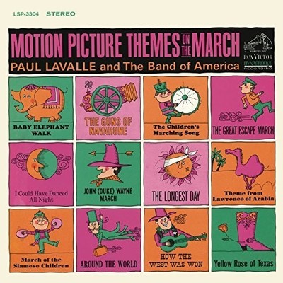 Paul Lavalle - Motion Picture Themes On the March [Used Very Good CD] Alliance M