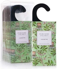 Large 12 Packs Jasmine Hanging Closet Deodorizer Air Freshener Long Lasting S...