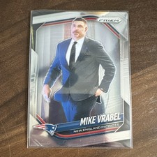 Panini 2025 Prizm  Mike Vrabel #110 New England Patriots Football
