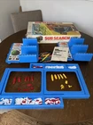 Vintage Milton Bradley 1973 SUB SEARCH 3 Level Strategy Board Game Seems Complet