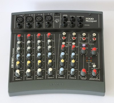 Spirit by Soundcraft Folio Notepad Mischpult - ungetestet