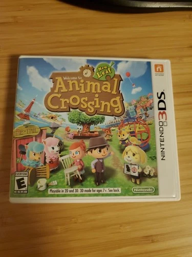 Animal Crossing New Leaf Nintendo 3DS Game CIB Complete w/ Manual Tested