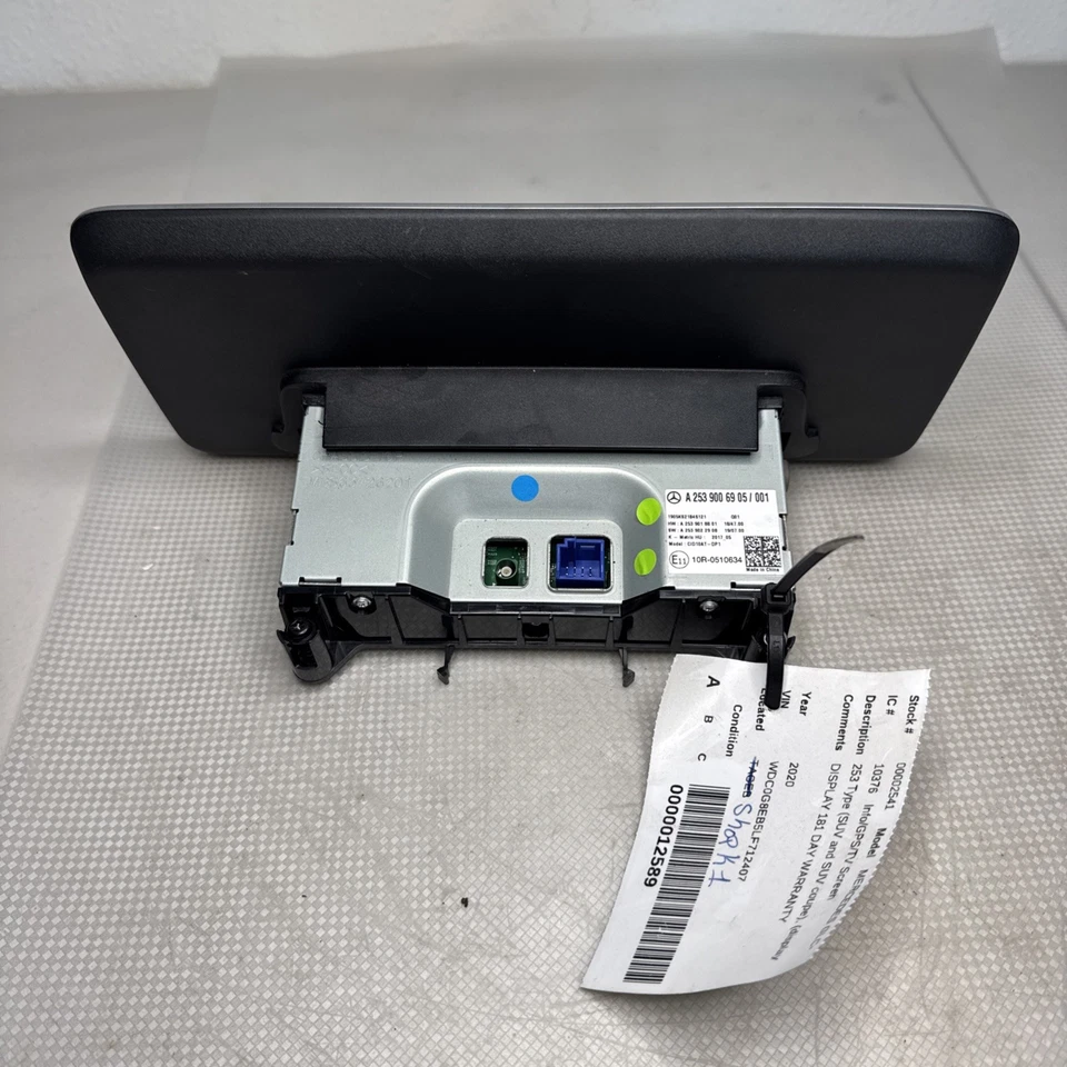 16-22 Mercedes X253 GLC300 4MATIC Info GPS Navigation Radio Display Screen OEM - Image 4 of 4