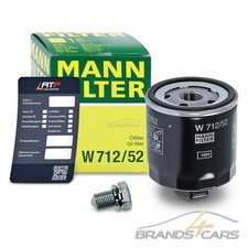 MANN ÖLFILTER+ÖLABLASS-SCHRAUBE FÜR VW LUPO 6X 6E 1.0 POLO 6N1 1.0 1.3 1.4 1.6