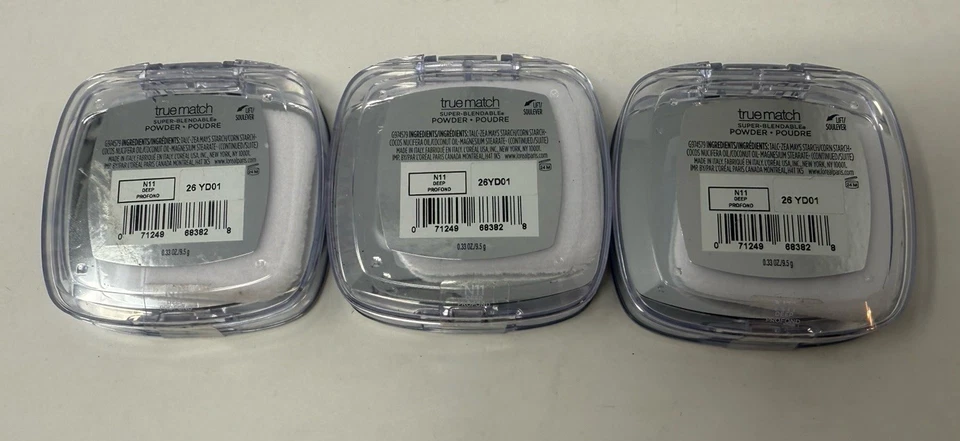 L’Oreal Paris True Match Super Blendable Oil Free Powder N11 Deep Profond - Image 2 of 2