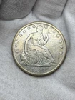 1861 O  ( New Orleans ) Seated Liberty Half Dollar US Silver Coin Civil War T168