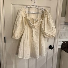 New! For love + Lemons Saint Lucia Mini Dress White 45367