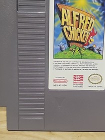 Alfred Chicken (Nintendo Entertainment System, 1994). Cartridge & NES Sleeve.