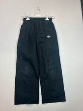 Nike Kids Small Black Track Pants Joggers Y2K Sportswear