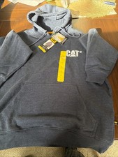 Caterpillar Cat Men's Hooded Sweatshirt Pullover S3 Cord System Hoodie