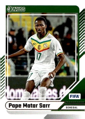 Pape Matar Sarr 2024-25 Donruss Soccer - #155 - Senegal