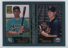 2001 Topps Draft Picks Adrian Gonzalez Adam Johnson #352 1a7j