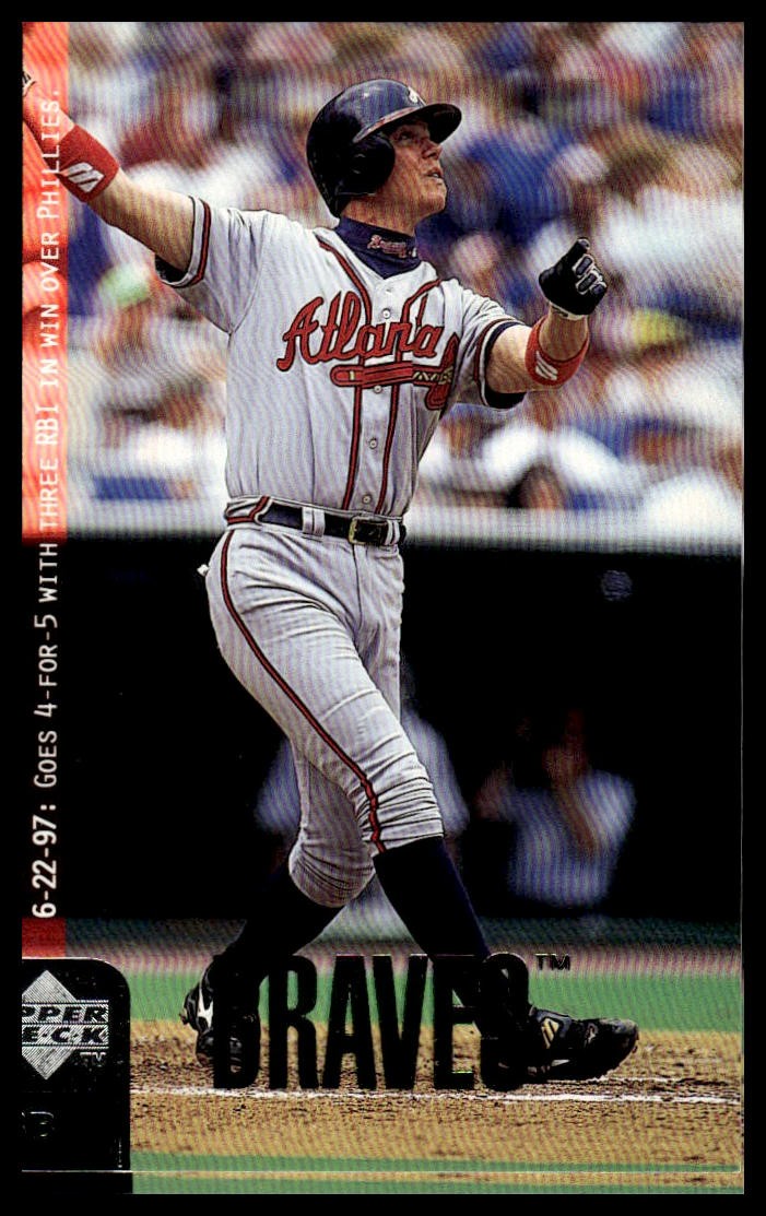 1998 Upper Deck #300 Chipper Jones