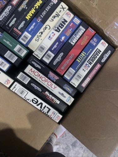 Lot of 15 Sega Genesis/Mega Drive Games With Boxes.*Please, Read The Description