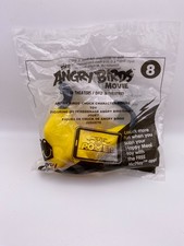 McDonalds Happy Meal Toy: 2016 The Angry Birds Movie 8 Chuck NEW NIP
