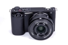 Sony ZV-E10 Mirrorless Camera with 16-50mm II Lens Black ZVE10KB