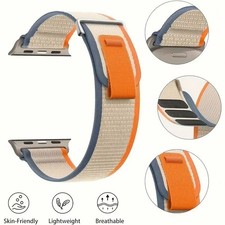 Nylon Trail Loop Strap for Apple Watch Ultra 49mm Series 11 10 9 8 7 SE