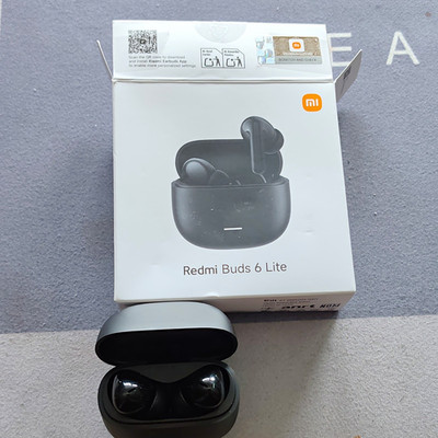 Xiaomi Redmi Buds 6 Lite Bluetooth In-Ear-Kopfhörer schwarz (2) Ladecase