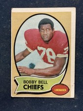 1970 Topps #154 Bobby Bell Kansas City Chiefs VG