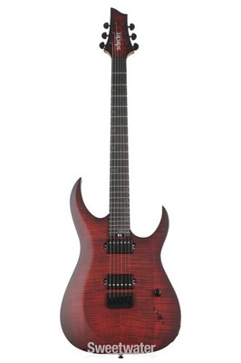 Schecter Sunset-6 Extreme Electric Guitar - Scarlet Burst
