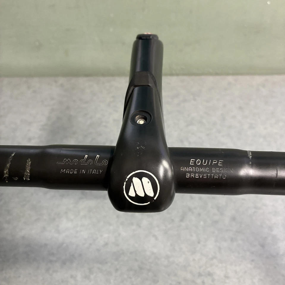 Vintage Modolo Road Bars & Quill Stem lot 110mm x 40cm X-Eras 90's 22.2 26.0 1” - Image 4 of 4