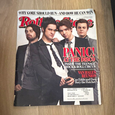Rolling Stone Magazine Panic! At The Disco Cover February 8th 2007!