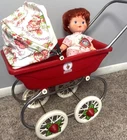 Rare Vintage 1981 Strawberry Shortcake Coleco Doll Carriage… Cleaned/Restored!