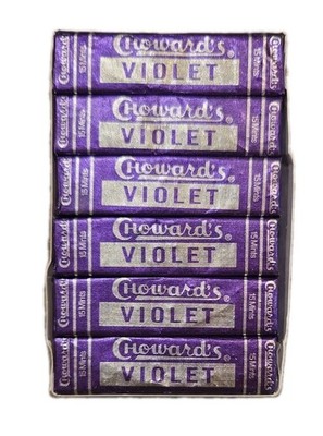 Chowards Violet Mints C Howard's Old Fashioned Mints Nostalgia Candy 6 Pks 5/28