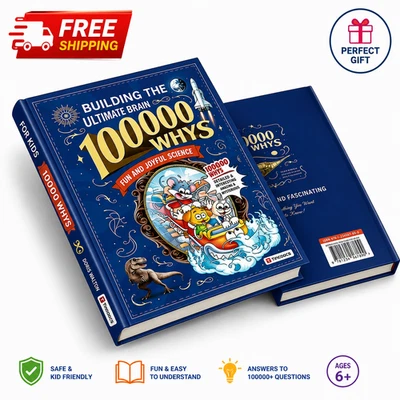 BUILDING THE ULTIMATE BRAIN 100000 WHYS for Children Fun Early Learning Foto 1 de 4